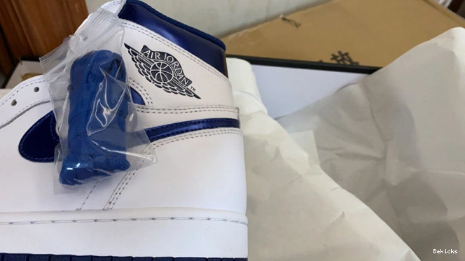 Rep BK og retro ''metallic navy'' jordan 555088-106 high 1 air 1206